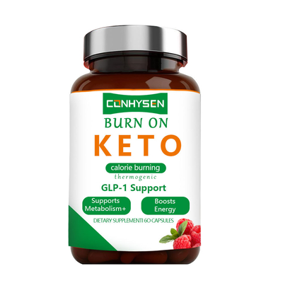 Cápsulas Keto que Apoyan el Metabolismo y Aumentan la Energía con Mezcla de Cetona de Frambuesa