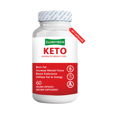 Fabricante de suplementos KETO Cápsulas de pérdida de peso avanzada Aumentar el enfoque mental Cápsulas veganas