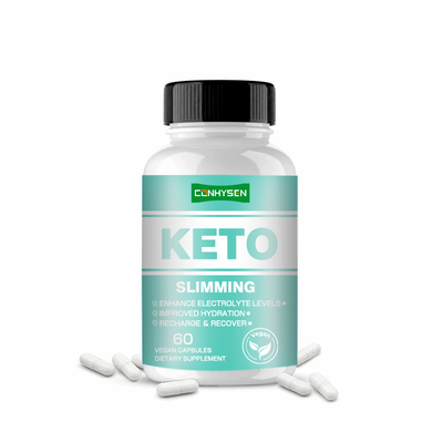 320mg Keto Slim Blend KETO cápsulas adelgazantes apoyan la limpieza de desintoxicación para la pérdida de peso