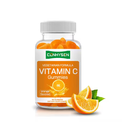 Gomitas de extracto de fruta de naranja con vitamina C para un cabello saludable y reducción del riesgo cardiovascular