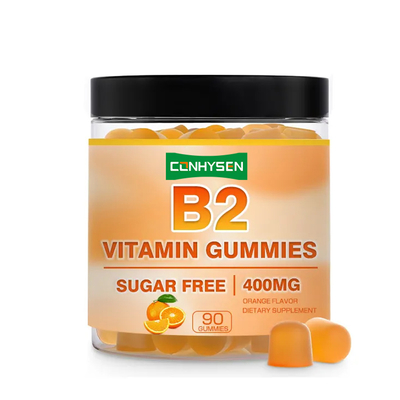 Gomitas Premium de Vitamina B2 con CoQ10: Aumentan el Metabolismo y Apoyan la Salud del Sistema Nervioso