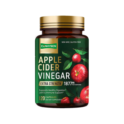 Cápsulas de ACV de cetona natural OEM para la pérdida de peso, orgánicas, sin azúcar, vientre plano, cápsulas de vinagre de sidra de manzana para la pérdida de peso, gomitas de fibra dietética