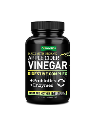 OEM/ODM pérdida de peso cápsulas de ACV cápsulas de vinagre de sidra de manzana supresor del apetito vinagre de sidra de manzana cápsulas de vitaminas enzimas