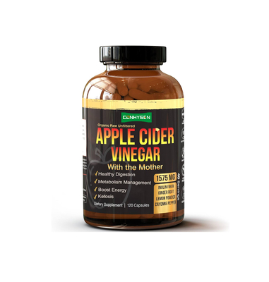 Las cápsulas naturales de pérdida de peso OEM y las cápsulas de vinagre de sidra de manzana para mujeres apoyan el control de peso
