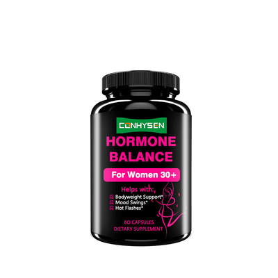 Cápsulas para el equilibrio hormonal, apoyo para el peso corporal, formuladas para mujeres