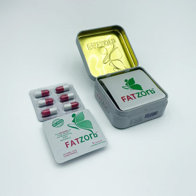 Cápsula Adelgazante Caja de Hierro Fatzorb Cápsula Supresora del Apetito Venta Directa de Fábrica