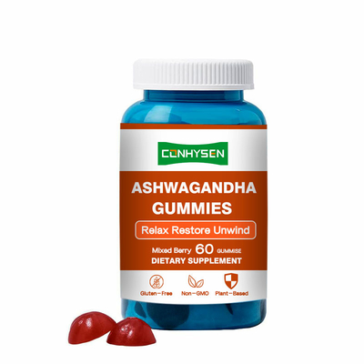 Gomitas de Ashwagandha para la Función Cognitiva, 18 Meses de Vida Útil