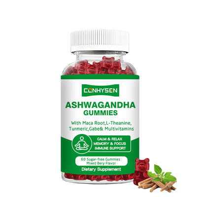 Precio al por mayor de gomitas de Ashwagandha mejora la función tiroidea