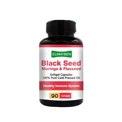 Cápsulas blandas de aceite de semilla negra 500 mg para el apoyo inmunológico