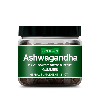 Precio al por mayor Goma de Ashwagandha Reduce la fatiga mejora la vitalidad general