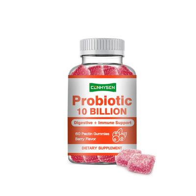 Proveedor Fabricante Probióticos gomas para el apoyo digestivo e inmunológico