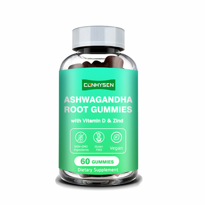 Goma de Ashwagandha personalizada de ODM sueño profundo recuperación eficiente