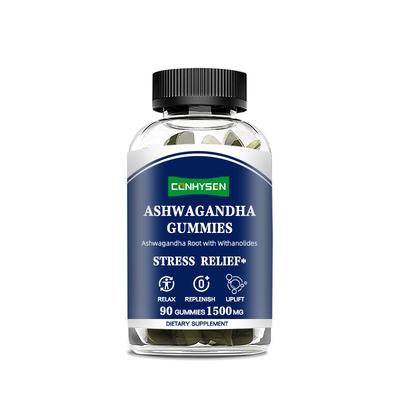 Ashwagandha Probiótico Gummies 60ct para cortisol y alivio de la ansiedad