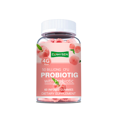 Gomitas probióticas personalizadas de fábrica protegen la salud del tracto gastrointestinal