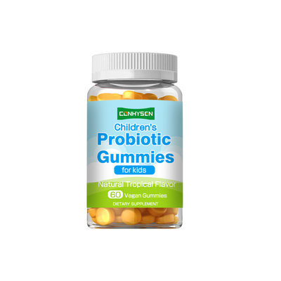Etiqueta personalizada de los chicles probióticos de los niños para el apoyo del tracto gl