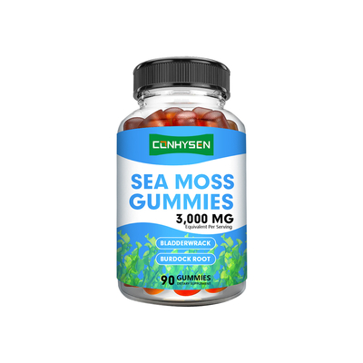 Proveedor de gomitas de musgo marino para cabello, piel y uñas saludables