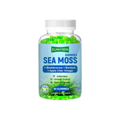 Fábrica de gomitas de musgo marino y fucus orgánico al por mayor Fortalece el antioxidante