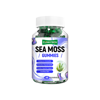 Fabrica de gomas de musgo de mar personalización para el apoyo antioxidante con ACV