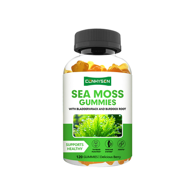 Fabricante de suplementos de gomitas de musgo marino para apoyar la inmunidad y la digestión saludables