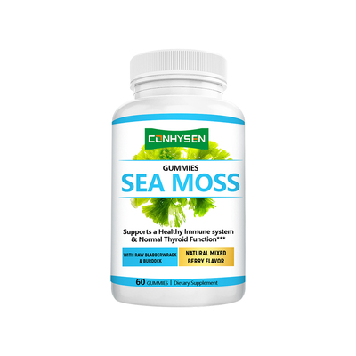 Gomitas de Musgo Marino Soporte de Energía Natural Sabor a Bayas Mixtas OEM/ODM Personalizado
