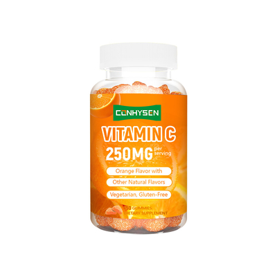 Gomitas de Vitamina C con Sabor a Naranja Personalización de Fábrica Antioxidante Potente