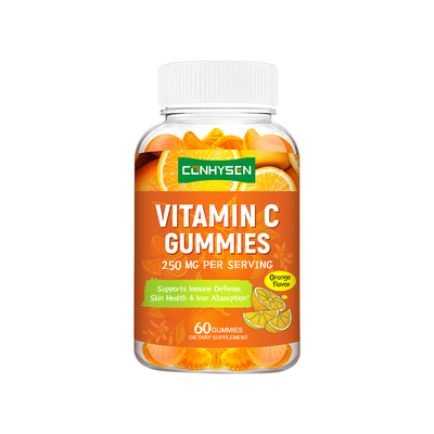 250 mg de vitamina C personalizada Gummies mantienen la piel sana Directorio de fábrica