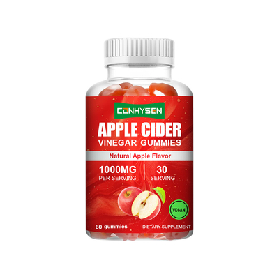 Adultos Aceite de sidra de manzana gomas de fábrica directa suprimir el apetito personalizado