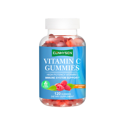 Suministrador Sin azúcar Goma de vitamina C Premium Personalizada Mejora los niveles de energía