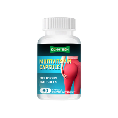 Multivitaminas personalizadas cápsulas de suplemento fabricante aumento de cadera levantamiento de glúteos