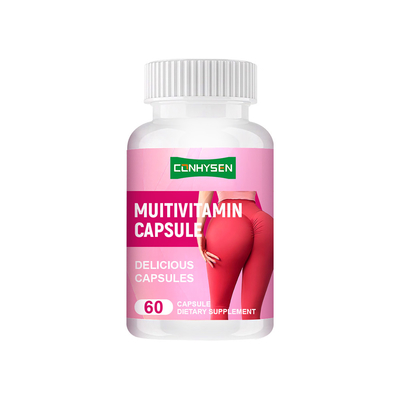 Suministrador Mujeres Multivitaminas Cápsulas Premium Personalización Mejora Curva de cadera