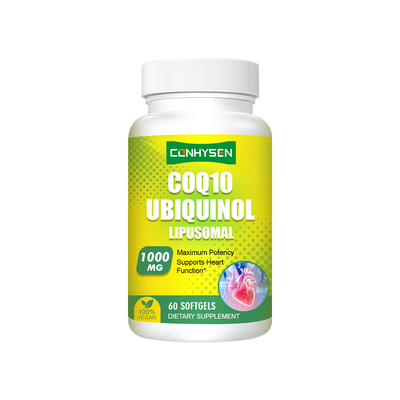 Compras al por mayor de Ubiquinol Softgels para mejorar la salud del cerebro inmunológico