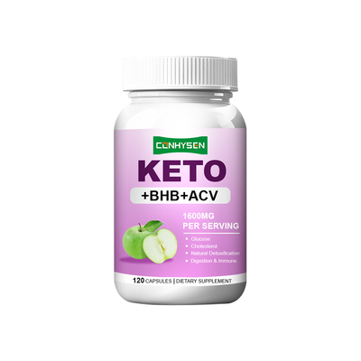 Cápsulas orgánicas Keto al por mayor de fábrica para aumentar el metabolismo y la inmunidad
