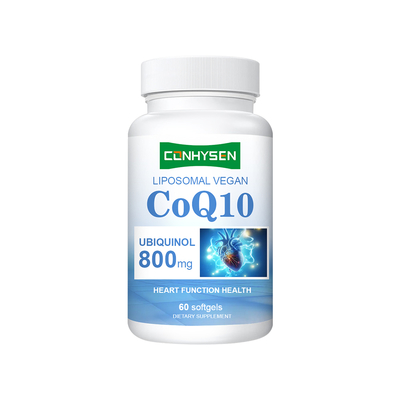Mantener la presión arterial normal CoQ10 Softgels 800mg Fabricante personalizado