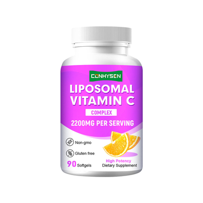 Supplier Factory Apoyo a la inflamación Liposomales Vitamina C 2200mg Softgels
