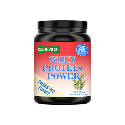 Proteína de suero de leche energía hierba alimentada Tri mezcla proteína apoya el crecimiento muscular
