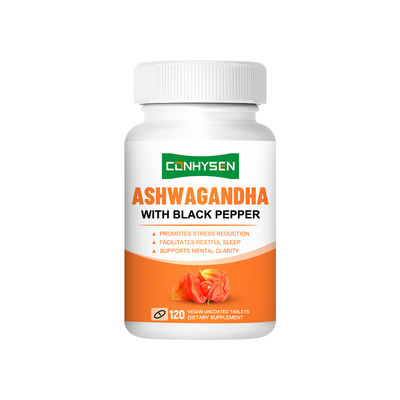 Ashwagandha con pimienta negra Reducción del estrés Claridad mental Precio al por mayor