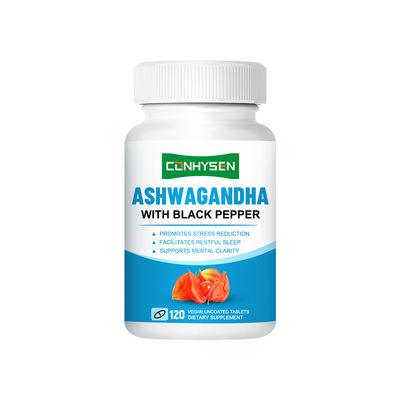 Formula de absorción mejorada con ashwagandha orgánico y pimienta negra precio al por mayor