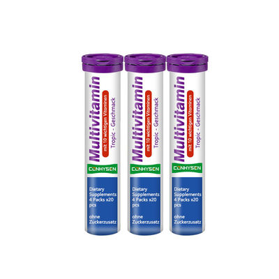 Fábrica mayorista Multivitaminas Efervescentes Promueve la salud de la piel, el cabello y las uñas