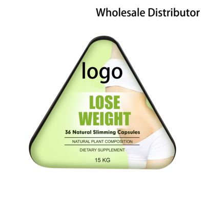 Cápsula Adelgazante Caja de Hierro Apoyo Control del Apetito Impulso de Energía Limpia Venta Caliente