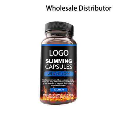 Cápsulas adelgazantes de marca privada, solución natural mejorada contra la celulitis, desintoxicación y peso